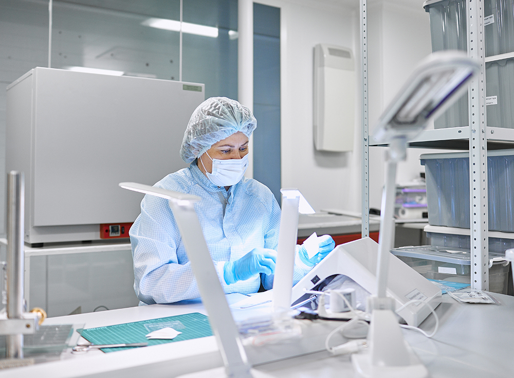 Microbiology Area: 94.75 m²